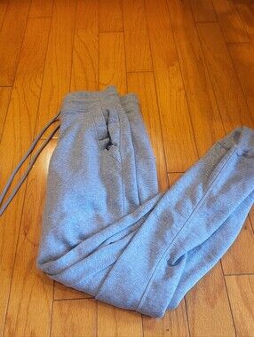 Gray Knit Jogger Sweatpants - Casual Everyday